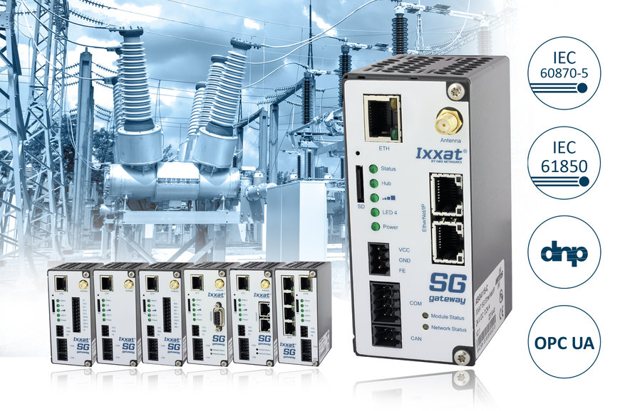 GATEWAYS SMART GRID IXXAT HMS - CONECTIVIDADE AVANÇADA COM O MÁXIMO DE SEGURANÇA